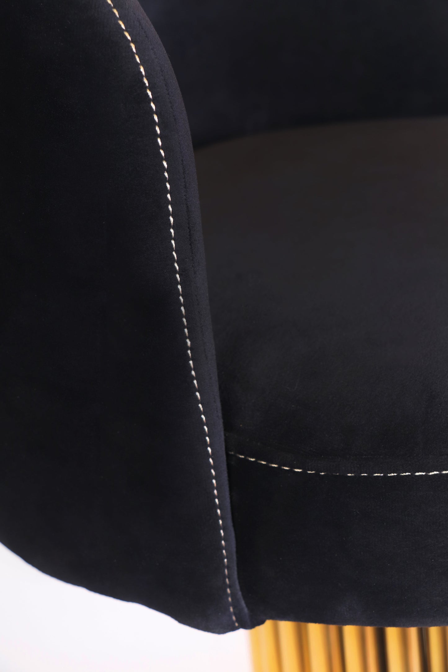 Luxury 360° Swivel Bar Stool – Stainless Steel Frame