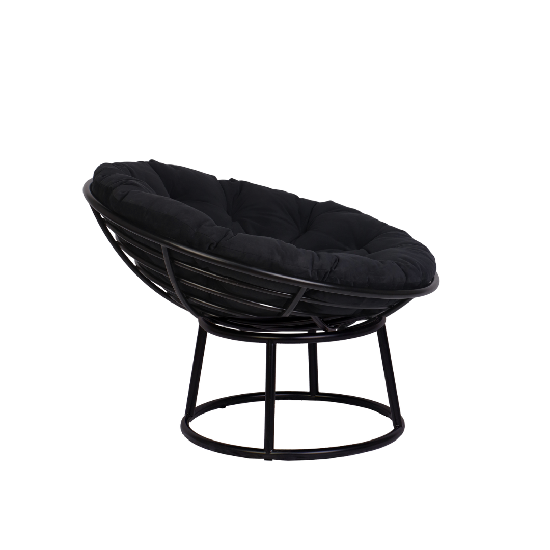 Modern Papasan Chair Stainless Base Detail (Gold/Silver/Black PVD)