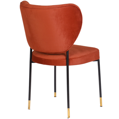 Luxury Petal Chair – Twin-Petal Backrest Design