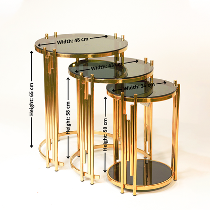Opulent Pillar Table Set