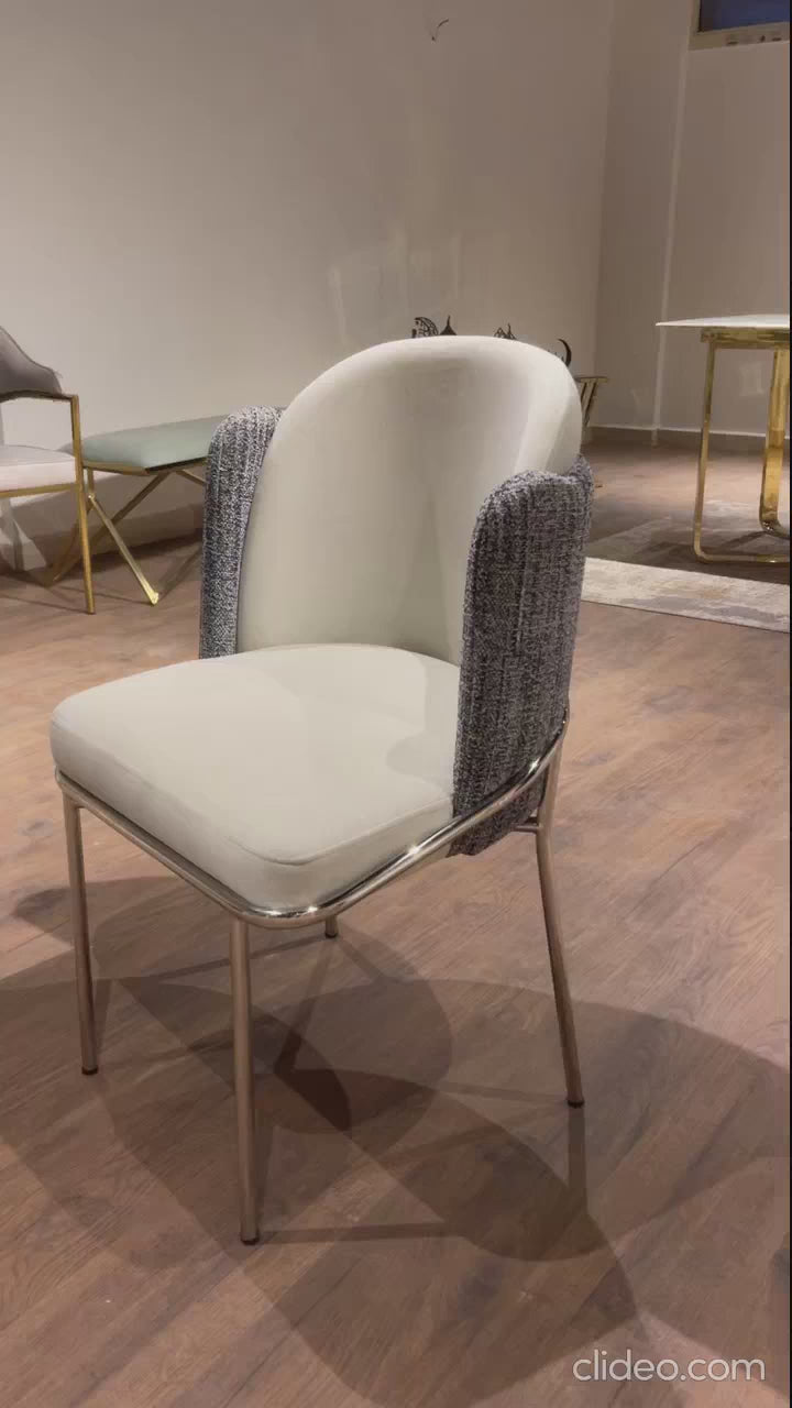 Luxury Half-Arc Chair in Luxury Dining Interior