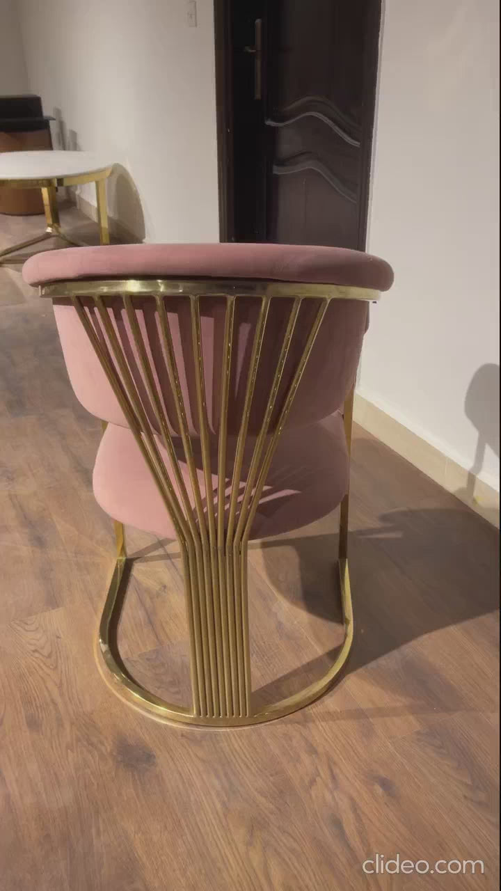 Neo-Lyre Chair in Luxury Dining Interior